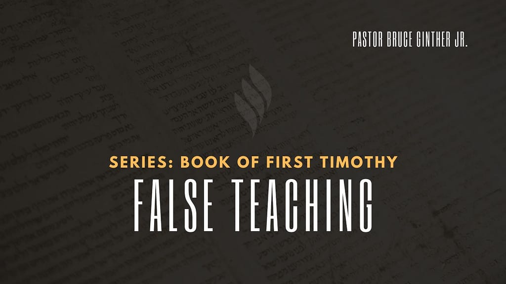 False Teaching